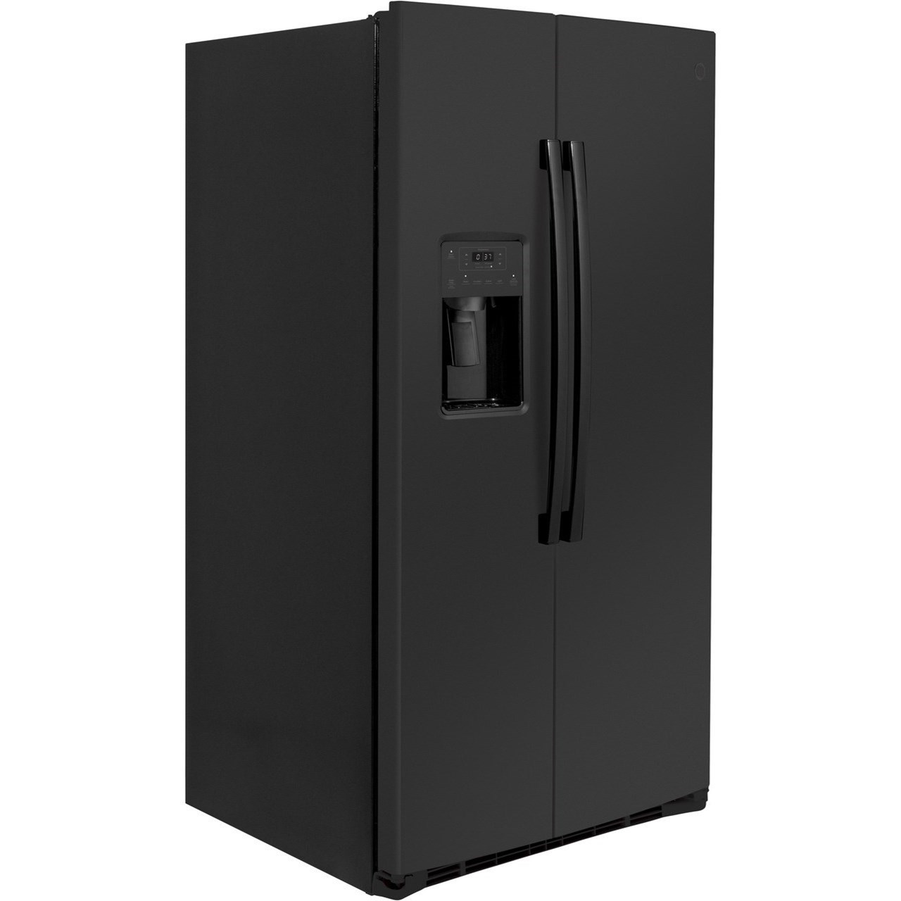 Ge 25.1 cu ft store side by side refrigerator